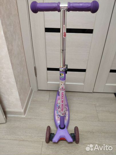 Самокат детский трехколесный бу
