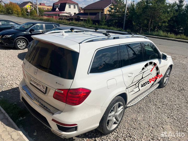 Багажник на крышу Мерседес Бенц гл 166 turtle AIR1