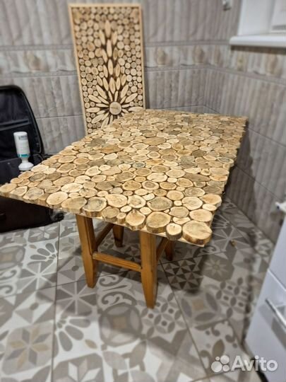 Панно из можжевельника