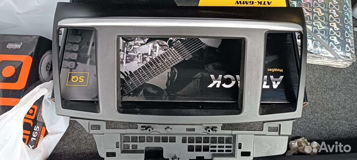 Рамка для магнитолы Mitsubishi Lancer 10