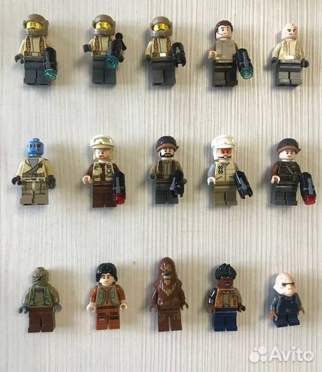 Lego Звёздные воины, Star Wars, мини-фигурки