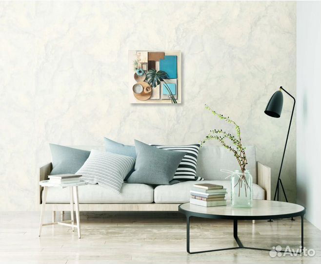 Картина маслом на холсте Композиция абстрактная