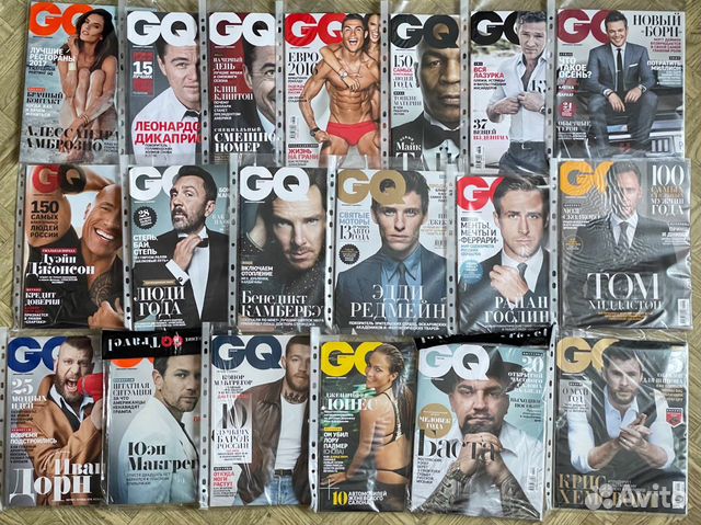 Журналы GQ и Esquire