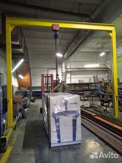 Кран ручной, козловой, мпу