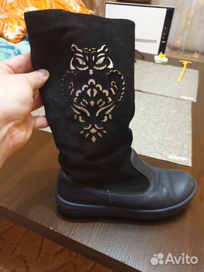 Сапоги зимние на девочку
