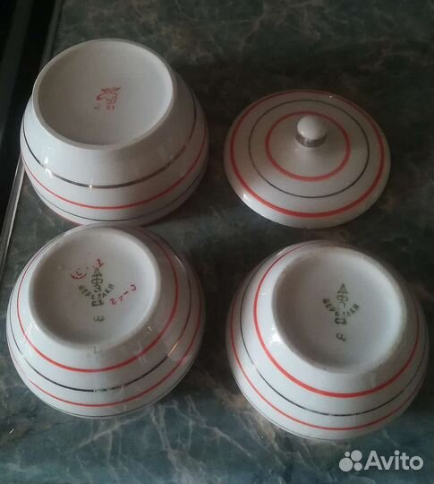 Чайники заварочные, сахарницы СССР