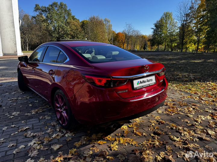 Mazda 6 2.5 AT, 2015, 161 000 км