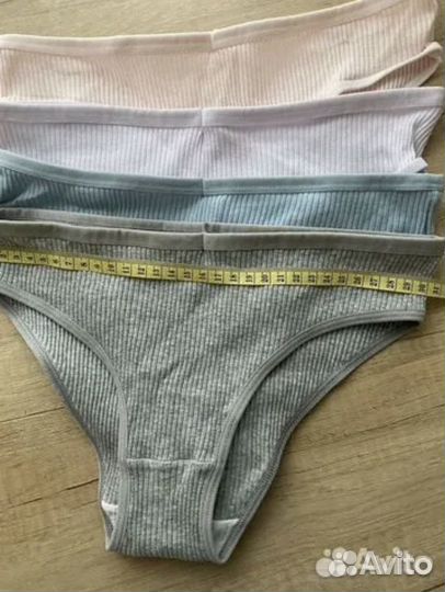 Новые трусы хлопок набор 4шт M