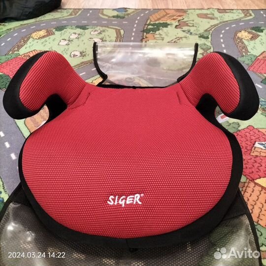 Автокресло Siger бустер fix от 22-36кг
