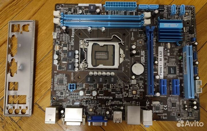 Материнская плата asus p8h61