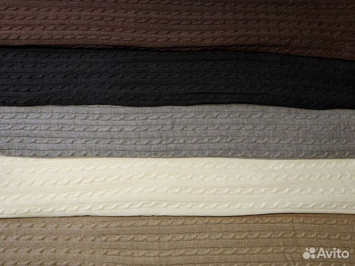 Плед вязаный на подарок и для души