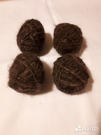 Пряжа из собачьей шерсти Ньюфа