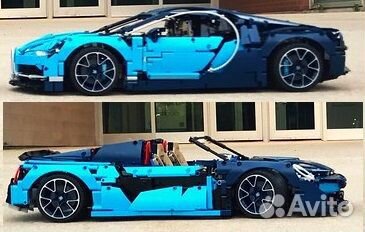 1:8 McLaren 570S из Lego Bugatti Chiron 42083