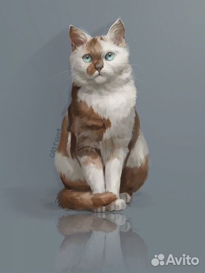 Нарисую вашего питомца по фото