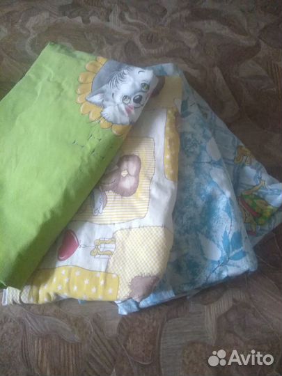 Постельное белье 3 комплекта 160 на 70