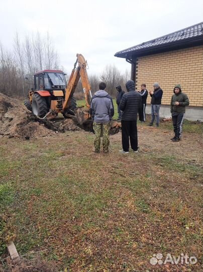 Установка сточной ямы для дома