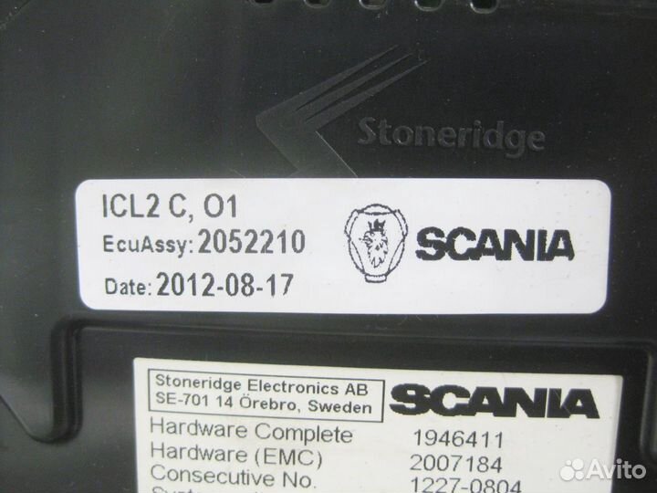 Панель приборов 2627464 scania, P,G,R,T - series