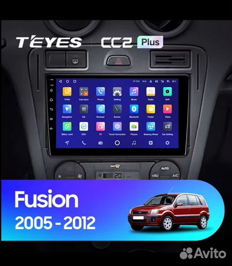 Магнитола Teyes Ford C-max S-max Fusion Transit