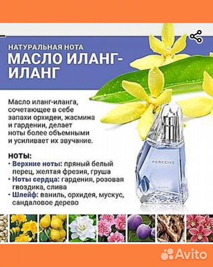 Avon perceive Эйвон персив 50 мл