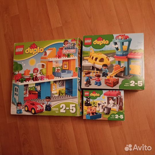 Lego duplo 3 набора