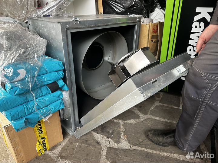 Вентилятор Systemair kvke 315 L вентиляция бу