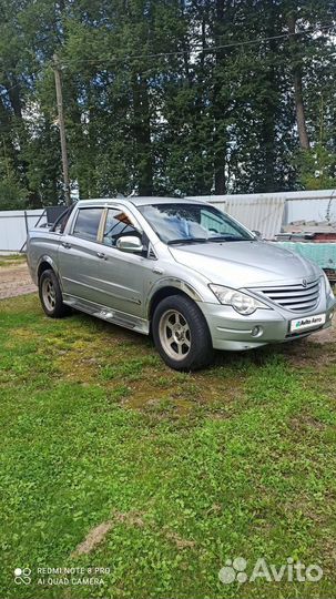 SsangYong Actyon Sports 2.0 AT, 2009, 190 000 км
