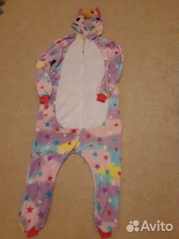 Кигуруми пижама единорог