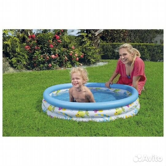 Бассейн Bestway «Океан», 102 х 25 см, от 2 лет