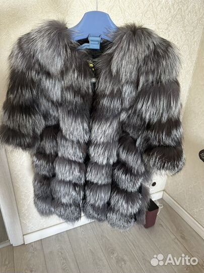 Шуба из чернобурки 40-42