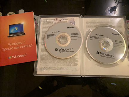 Windows 7 prof лицензия