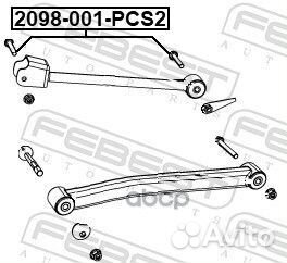 Болт PCS2 2098001PCS2 Febest