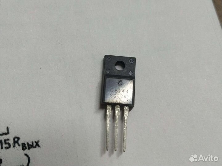Транзисторы a2222 и c6144