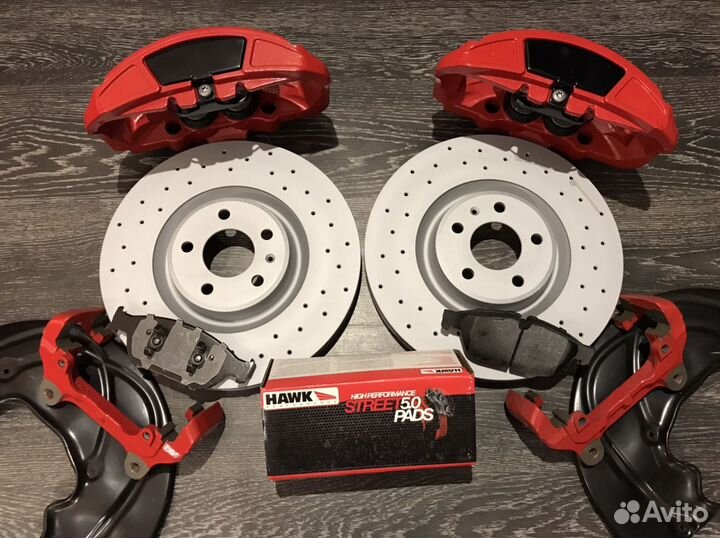 Тормоза 356/34 audi A4 A5 S4 S5 Q5 A6 A7 A8