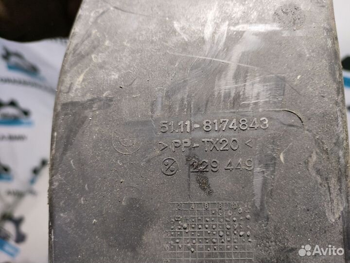 Воздуховод тормозов левый BMW 5-серия E39 LCI