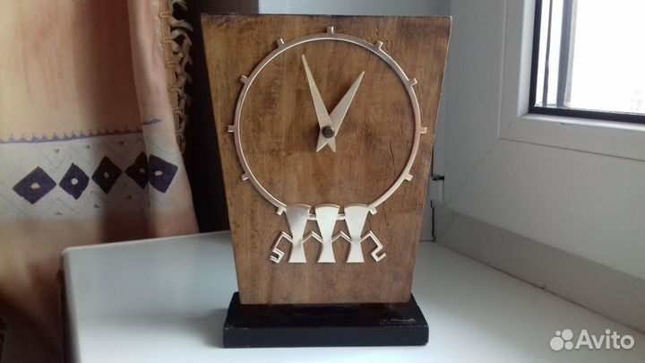 Маяк настольные часы герб города Пензы СССР Редкие