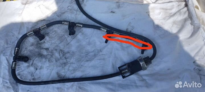 Трубка обратки форсунок