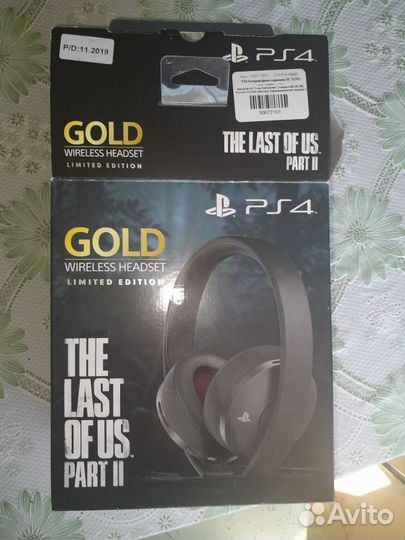 Беспроводные наушники sony gold