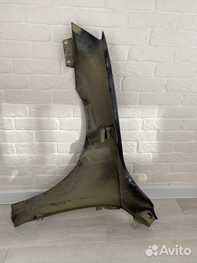 Оригинальное переднее крыло skoda octavia a7