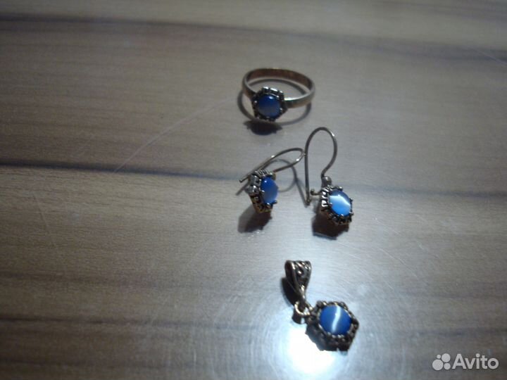 Серебряный комплект