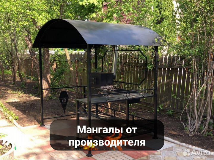 Мангл с крышей от производителя