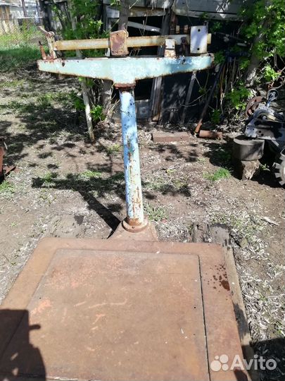 Весы платформенные 500 кг бу