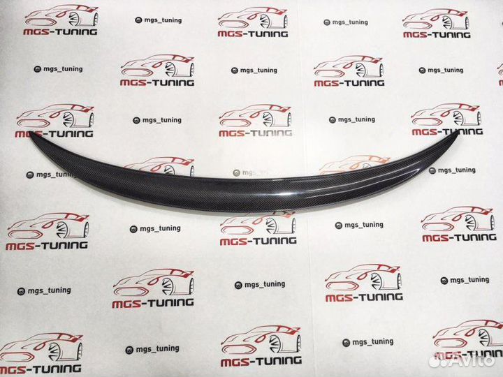 Спойлер на BMW X6 series E71 M-Perfomace Карбон