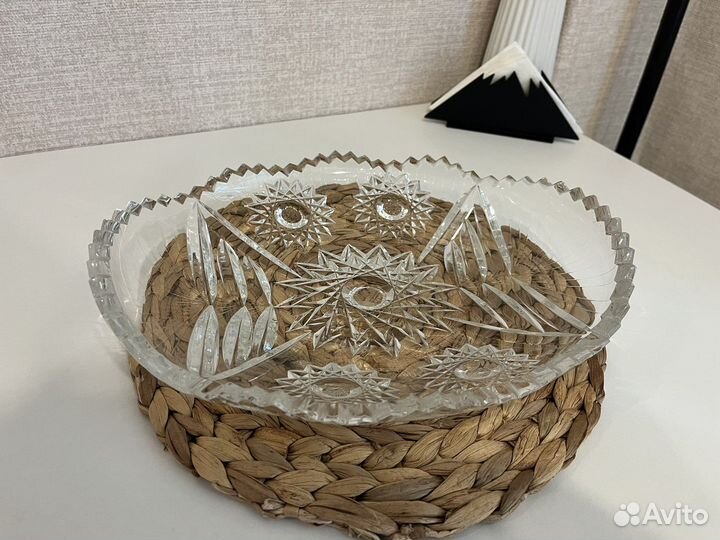 Ваза хрусталь СССР