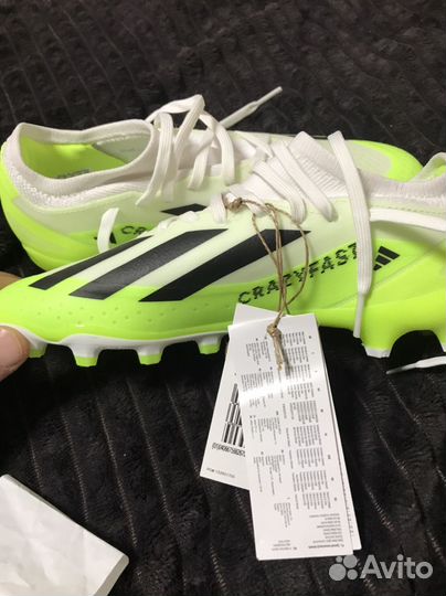 Бутсы adidas детские crazyfast 38р