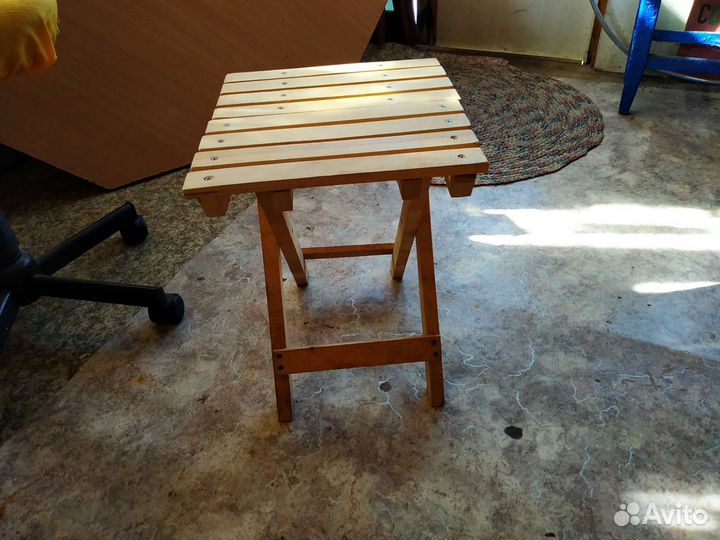 Стул садовый, садок для рыбы