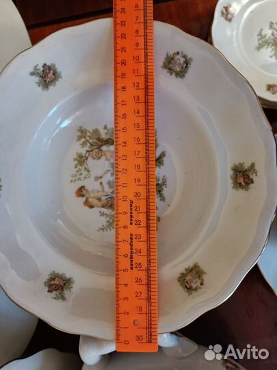 Набор столовой посуды на 6 персон СССР 21 предмет