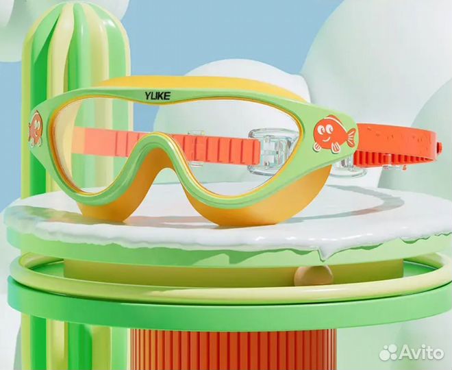 Очки-маска детские для плавания