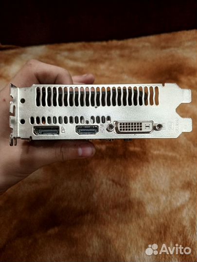 Видеокарта rx550 2гб