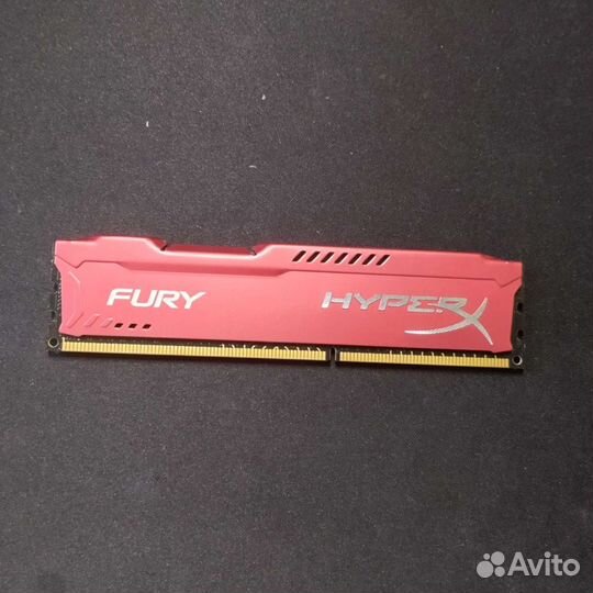 Оперативная память hyperx fury ddr3 4 gb