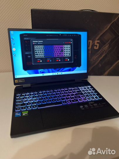 Новый игровой ноутбук Acer Nitro 5 AN515-58-527U